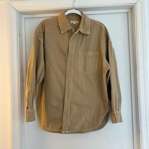 Grlfriend denim oversized shacket